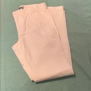 Express Finn Slim Fit White Chino Pants